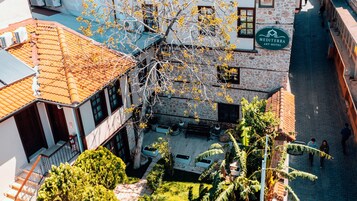 Majoituspaikan julkisivu