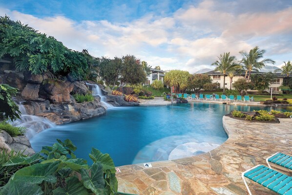 2 outdoor pools - Club Wyndham Bali Hai Villas (Princeville)