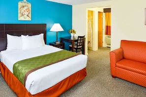 Ropa de cama de alta calidad y escritorio