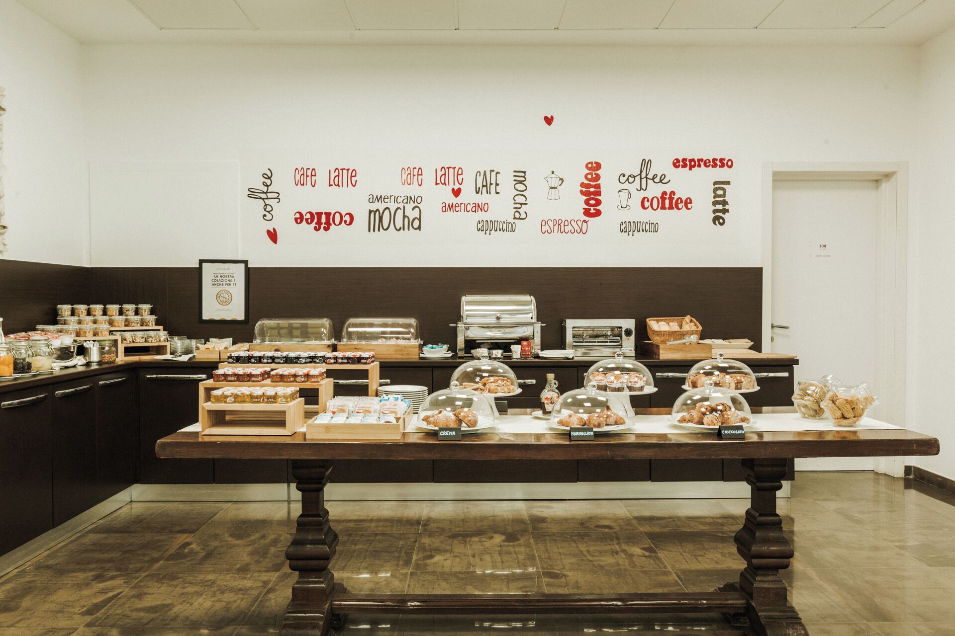 Petit déjeuner buffet