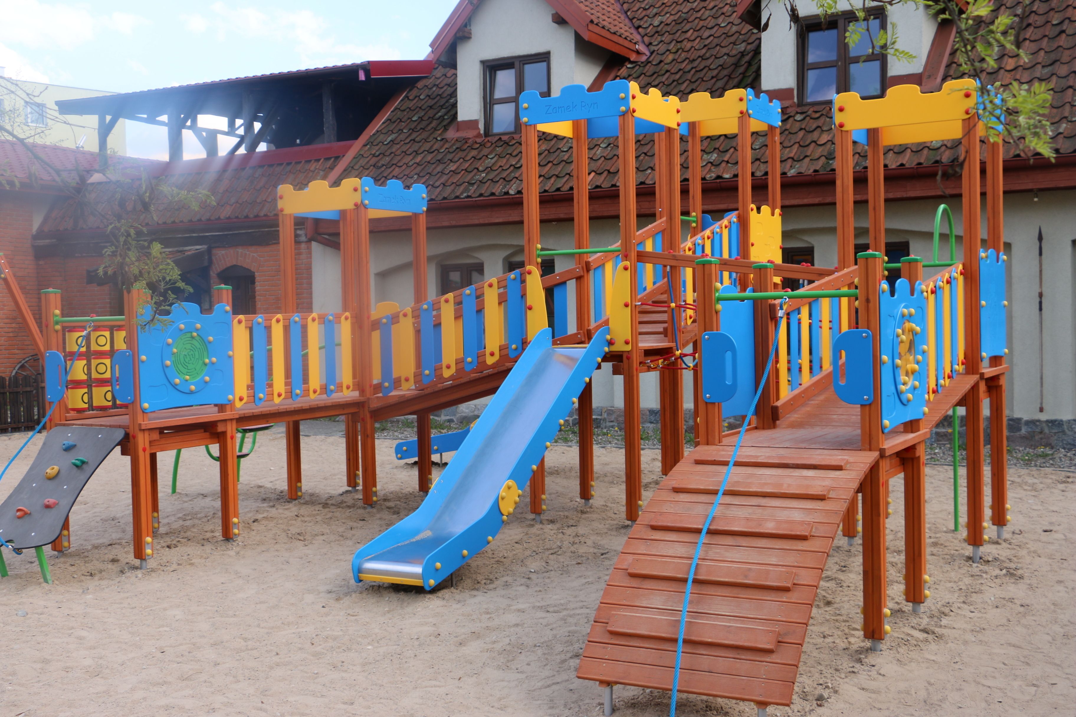 Lekområde för barn utomhus