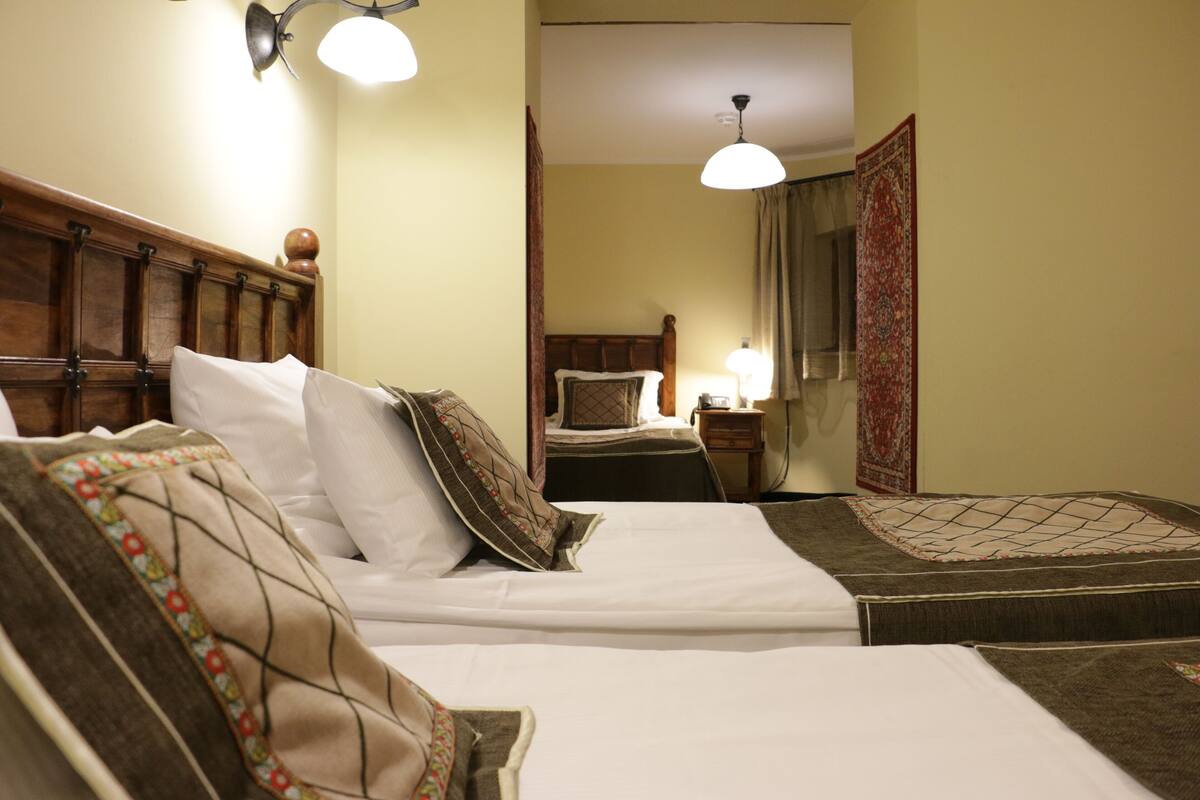 economy double room | 1 bedroom, premium bedding, minibar, in-room safe