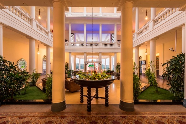 Interior entrance