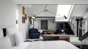 Suite Gallery | 1 habitación, ropa de cama de alta calidad y edredón