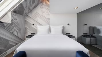 1 habitaciĂłn, ropa de cama de alta calidad y cubrecamas