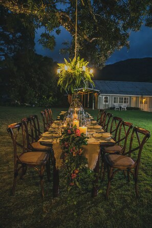 Área para eventos al aire libre