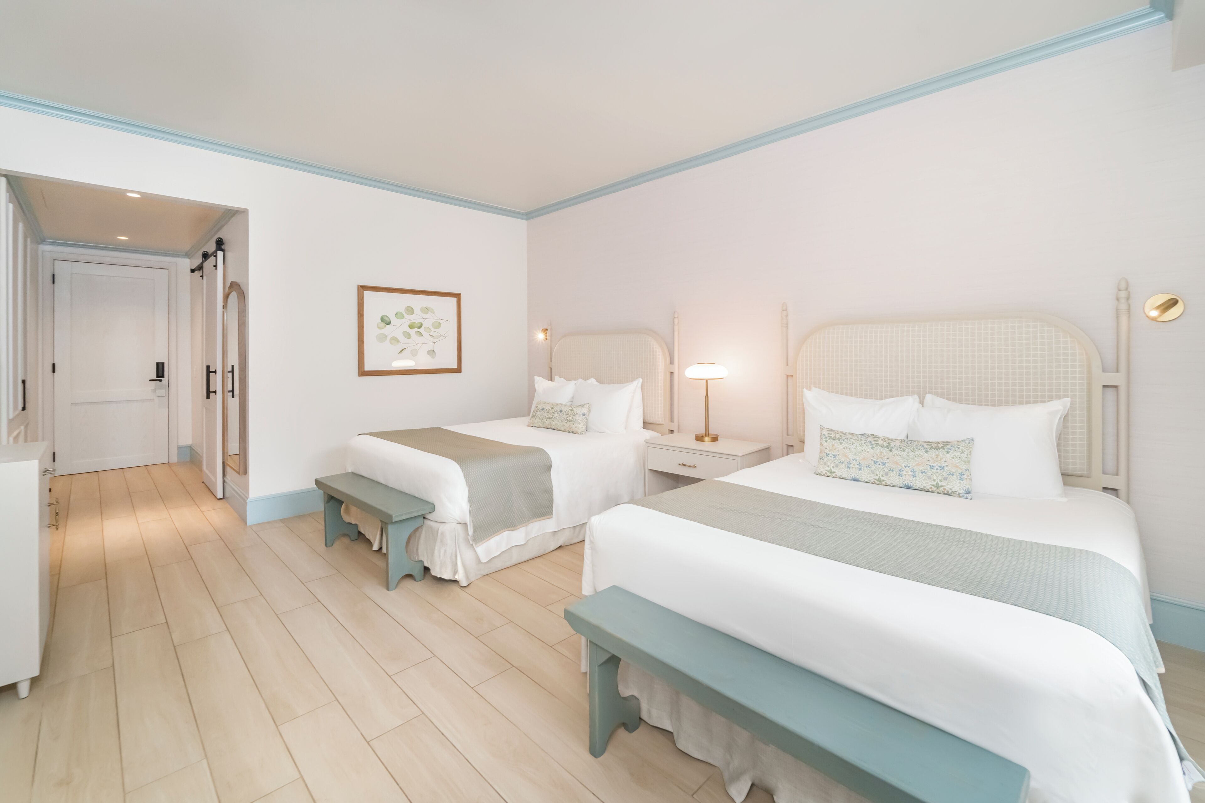 Deluxe Double Room, 2 Katil Ratu (Queen) | Peralatan tempat tidur premium, gebar bulu kapas, tilam berlapik 