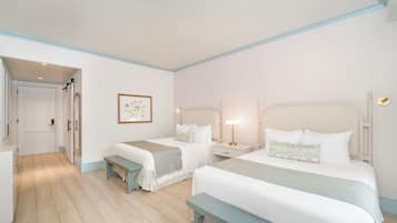 Deluxe Double Room, 2 Katil Ratu (Queen) | Peralatan tempat tidur premium, gebar bulu kapas, tilam berlapik