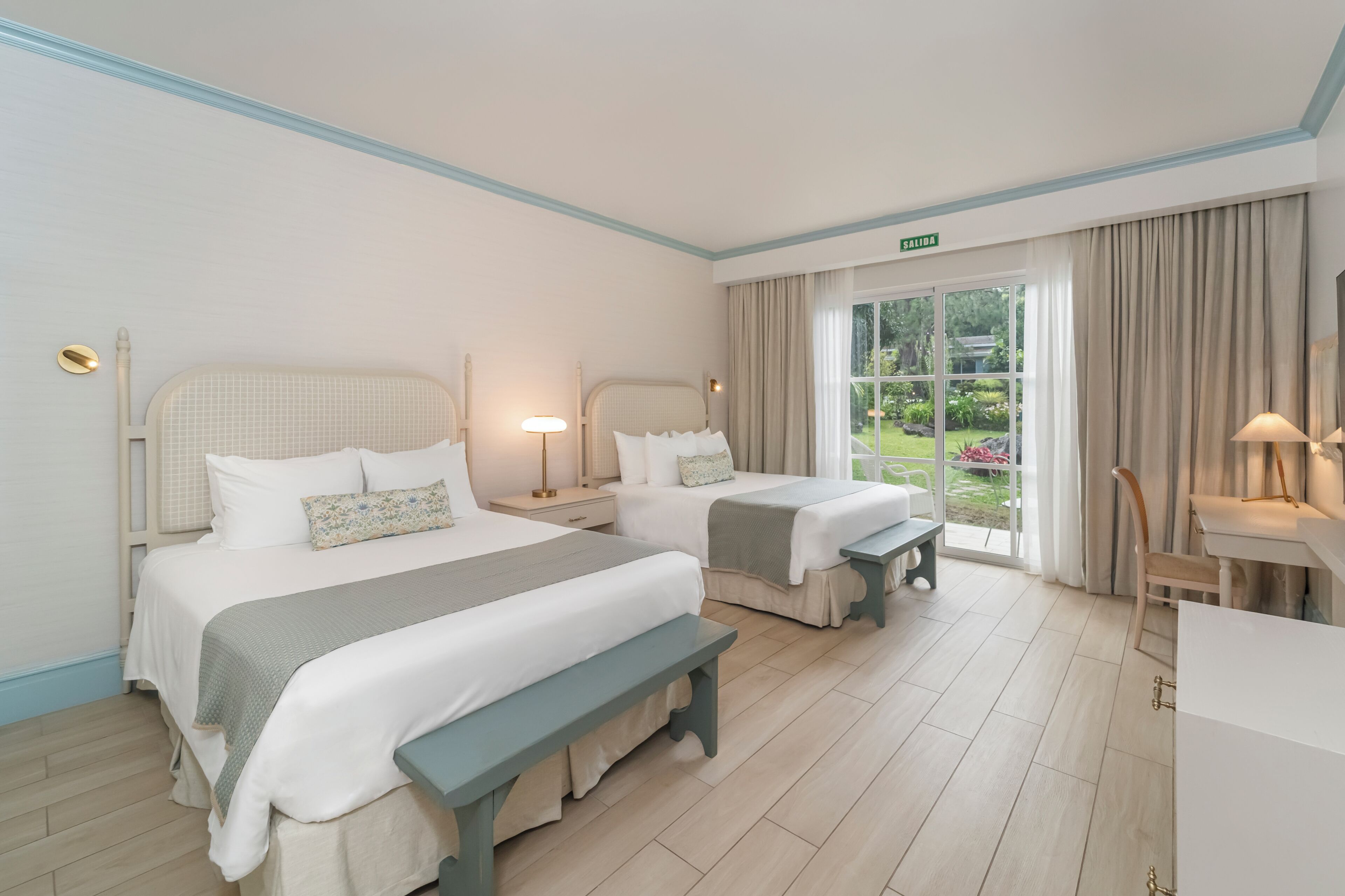 Deluxe Double Room, 2 Queen Beds | Premium bedding, down duvets, pillow-top beds, in-room safe