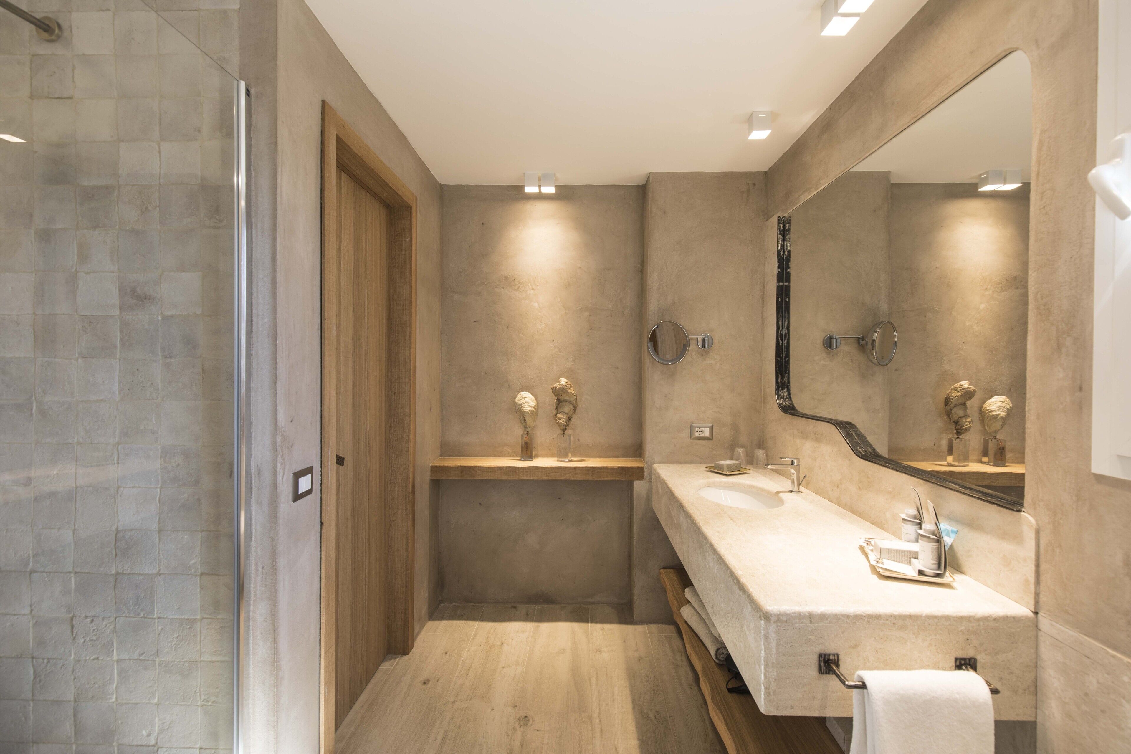 free toiletries, slippers, towels