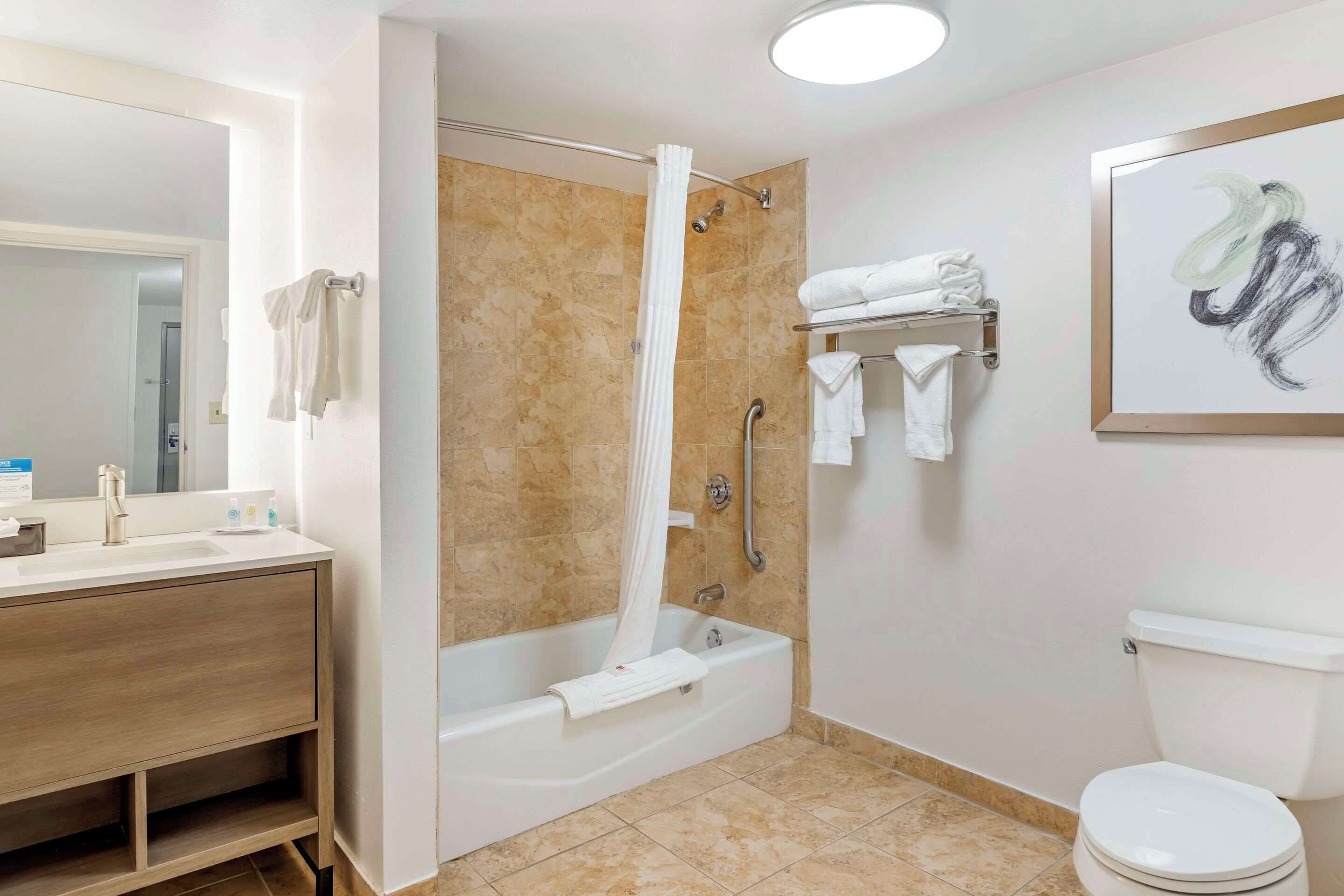 suite, non smoking | premium bedding, desk, laptop workspace, blackout curtains