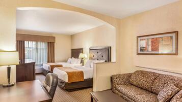 Pillowtop beds, individually decorated, individually furnished, desk