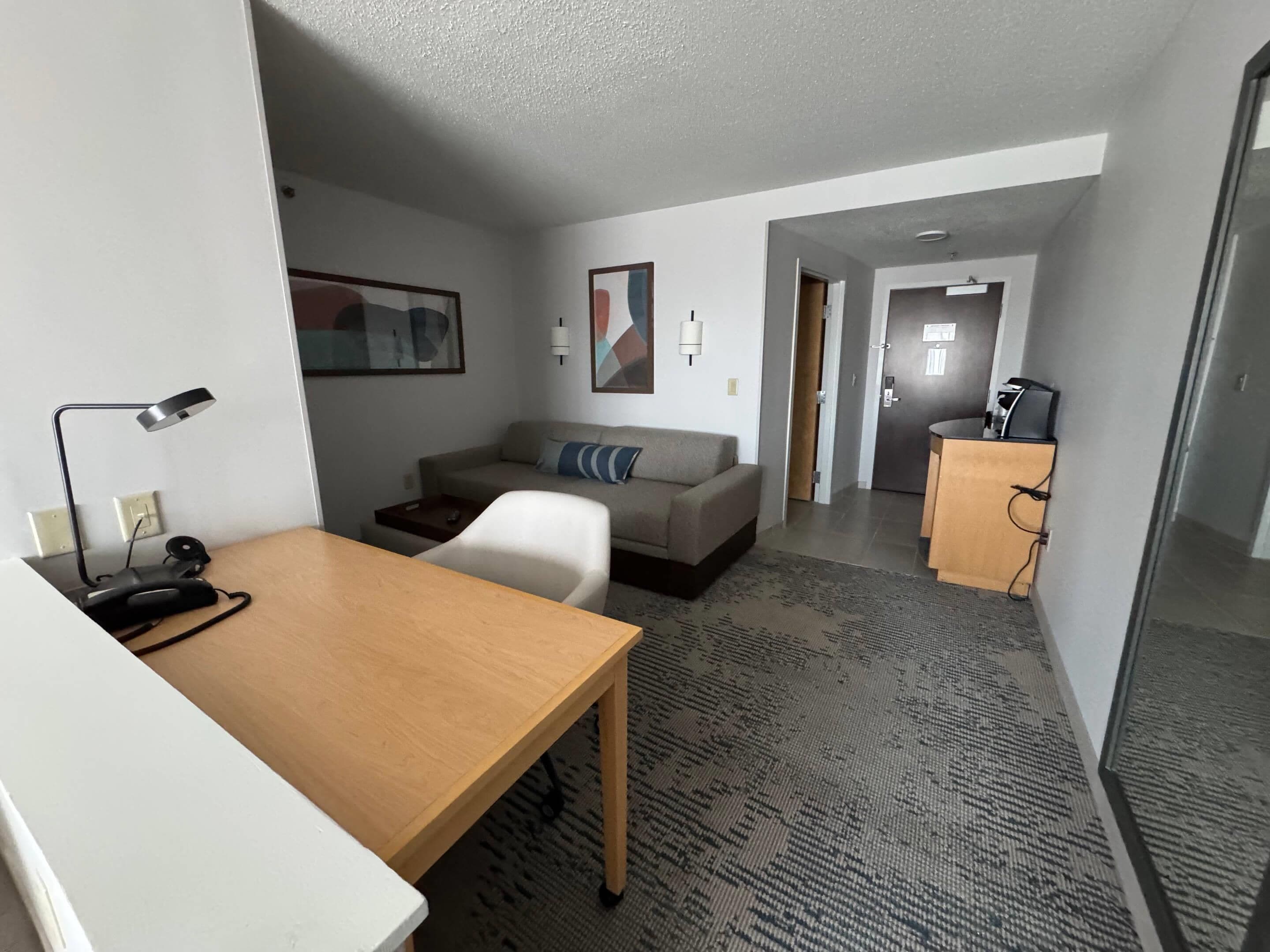 1 bedroom, premium bedding, down duvets, desk