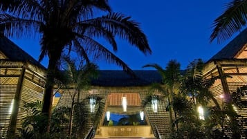 Majoituspaikan sisäänkäynti