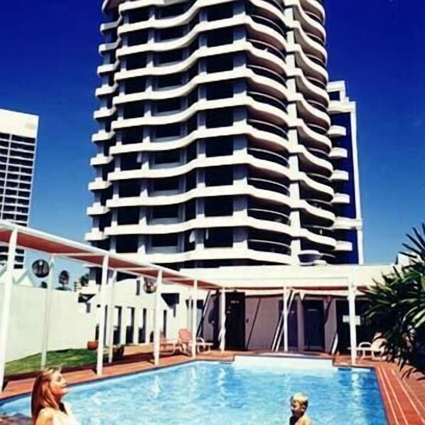 Outdoor pool - Victoria Square Apartments (Broadbeach)