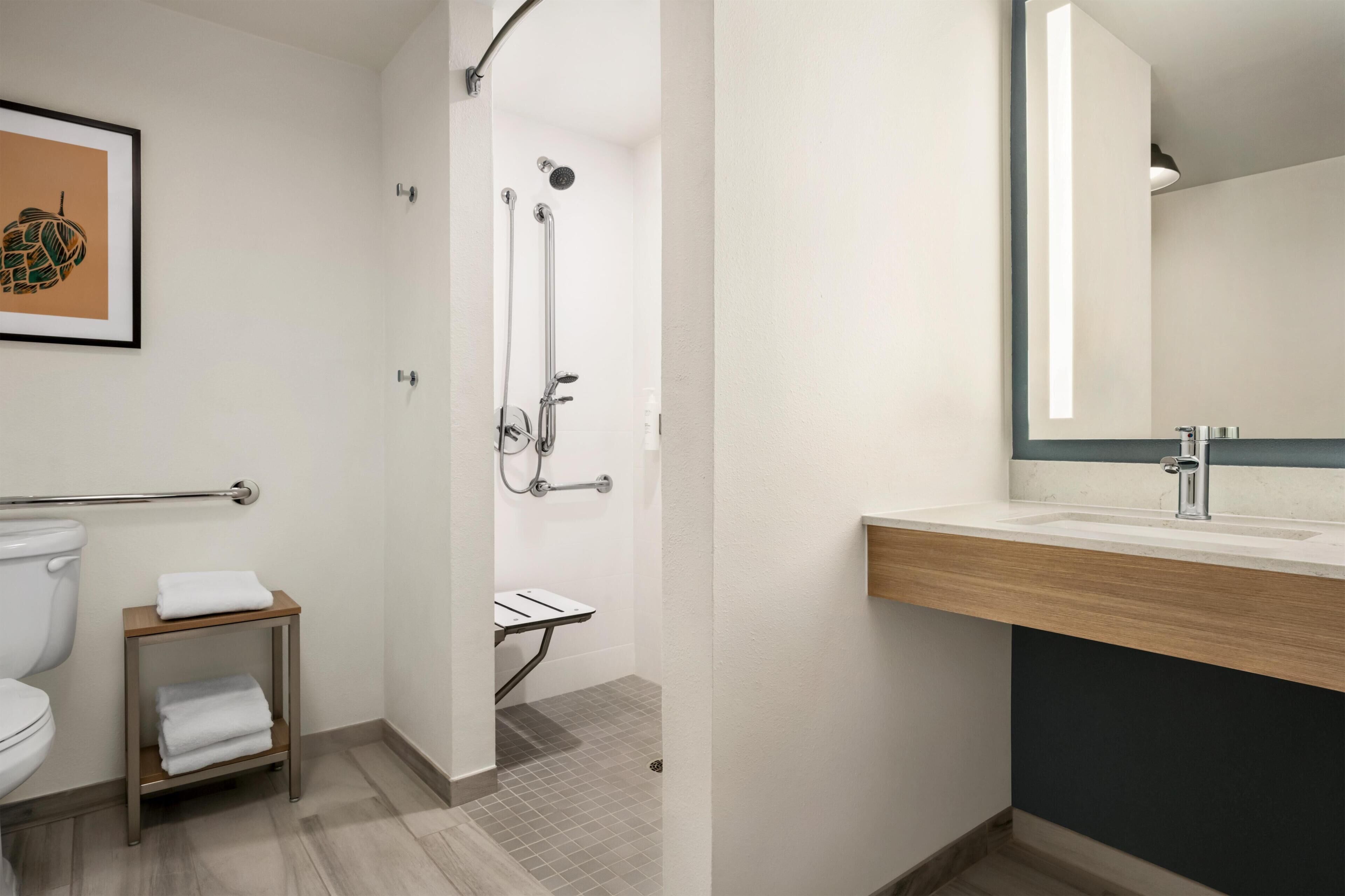 Douche de la salle de bain