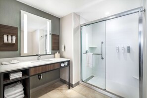 Standaard kamer | Badkamer met douche