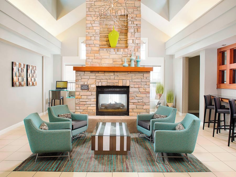 Blick von der Unterkunft