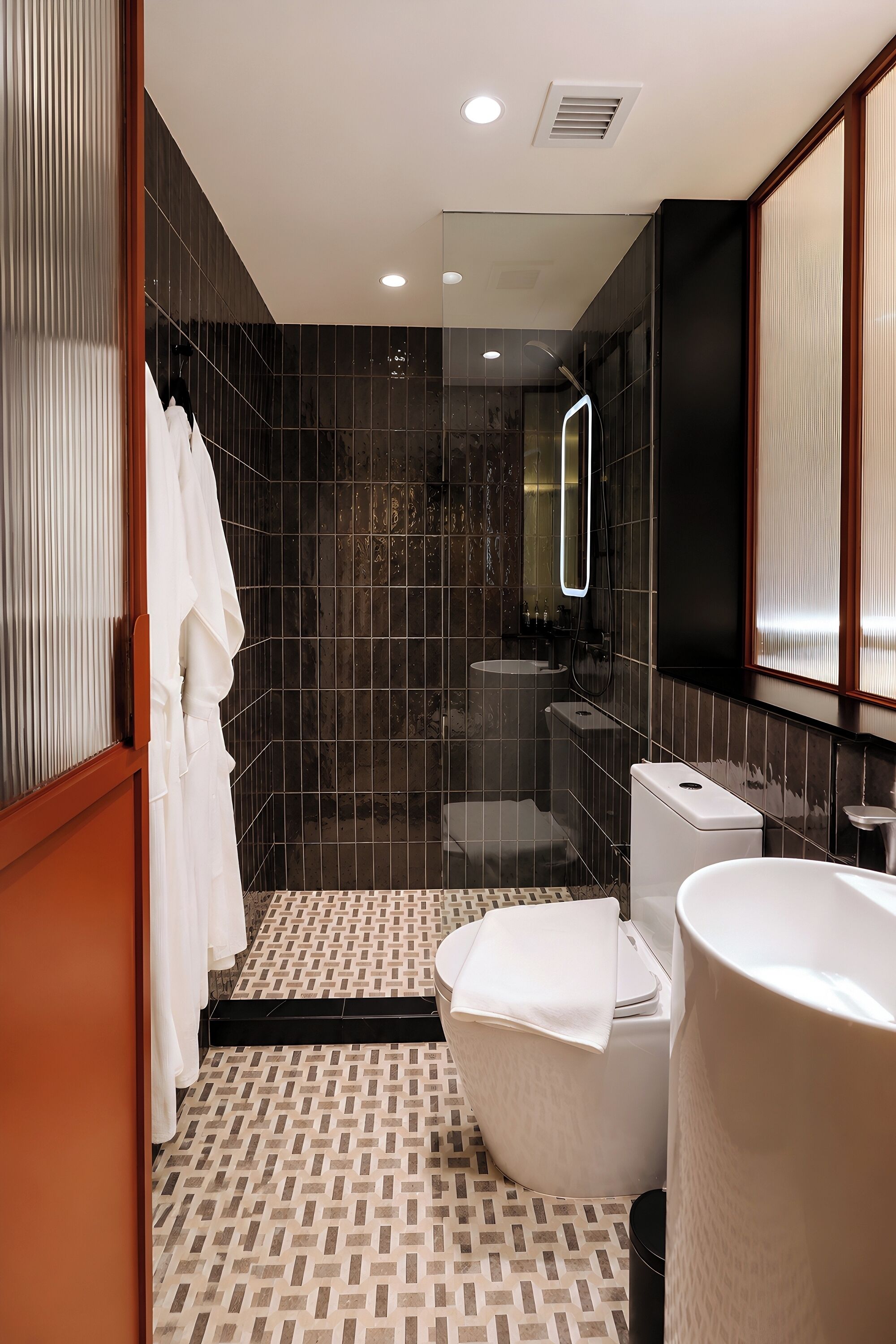 Deluxe Twin Room | Bilik Mandi | Pancuran mandi, kelengkapan dandanan diri percuma, pengering rambut 