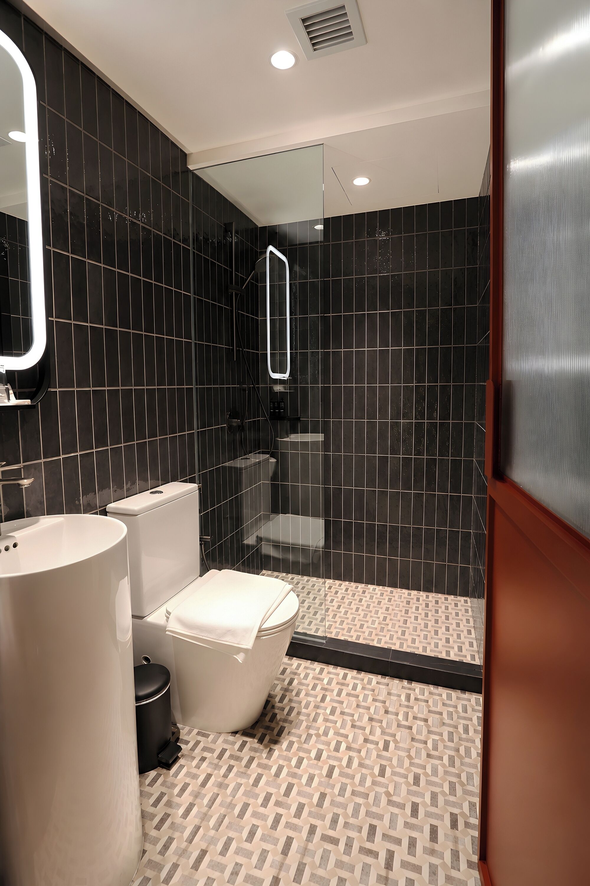 Premier Room | Bilik Mandi | Pancuran mandi, kelengkapan dandanan diri percuma, pengering rambut 
