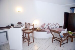 Executive Garden Cabin  | Living area | Plasma TV