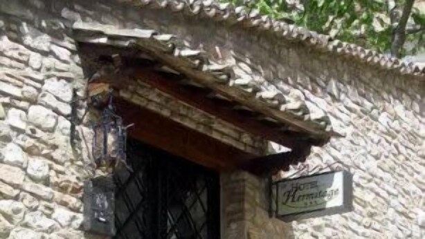 Entrada de la propiedad