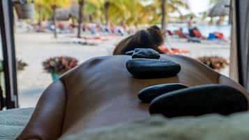 Body treatments, hot stone massages, deep-tissue massages