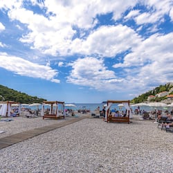 Beach nearby, beach cabanas, sun loungers, beach umbrellas