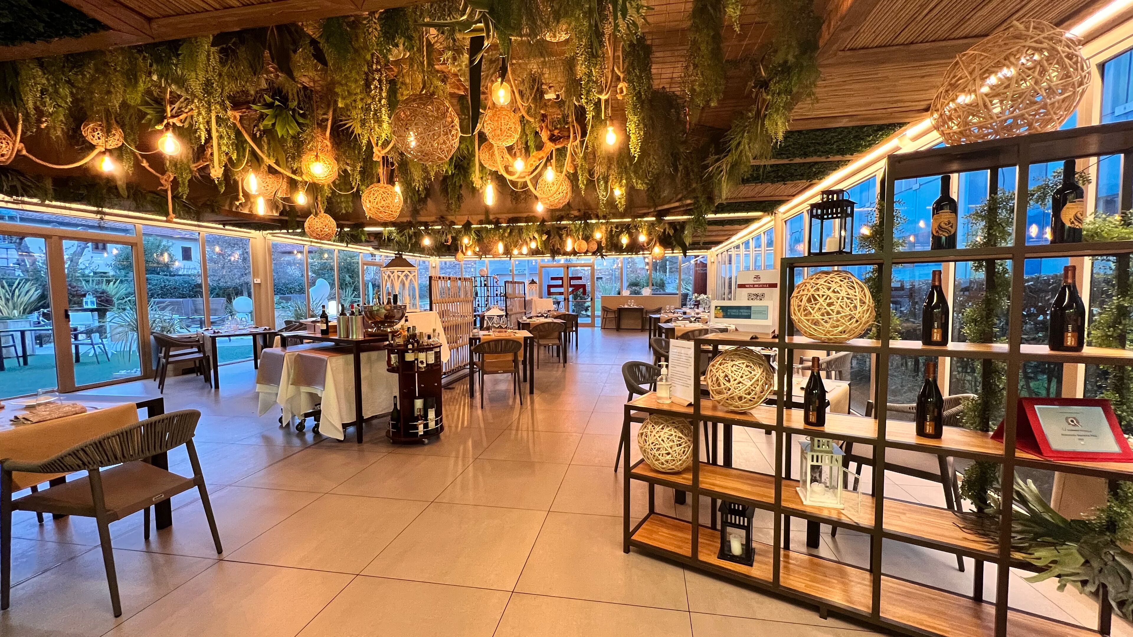 breakfast, lunch, dinner served; garden views