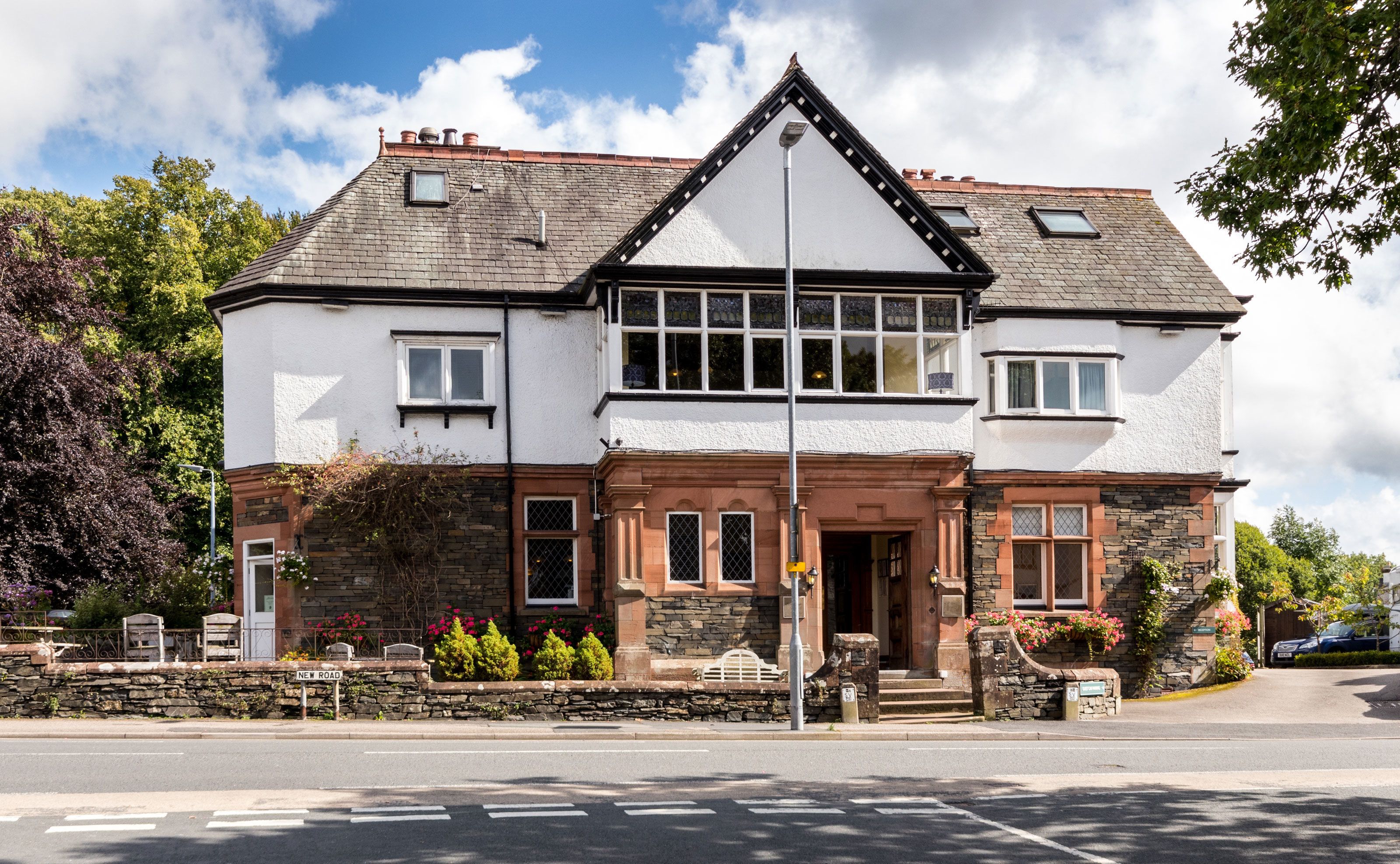 Fassade der Unterkunft