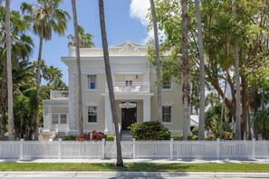Façade de l’hébergement