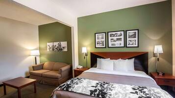 1 kamar tidur, meja kerja, dan setrika/meja setrika