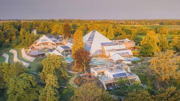 Voorkant van accommodatie