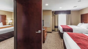 Desk, iron/ironing board, free WiFi, bed sheets