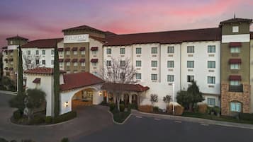 Blick von der Unterkunft