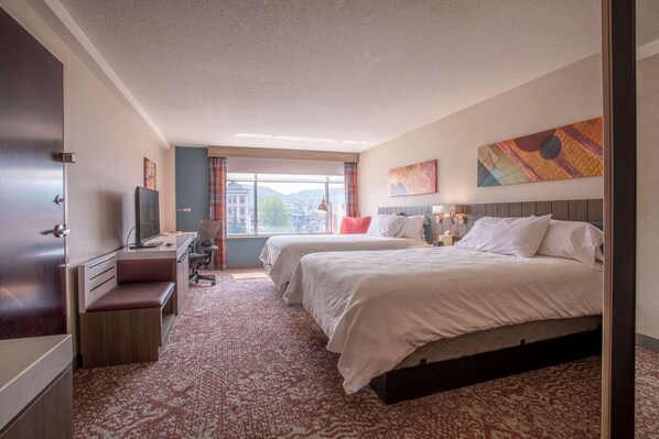 In-room safe, desk, iron/ironing board, free cribs/infant beds