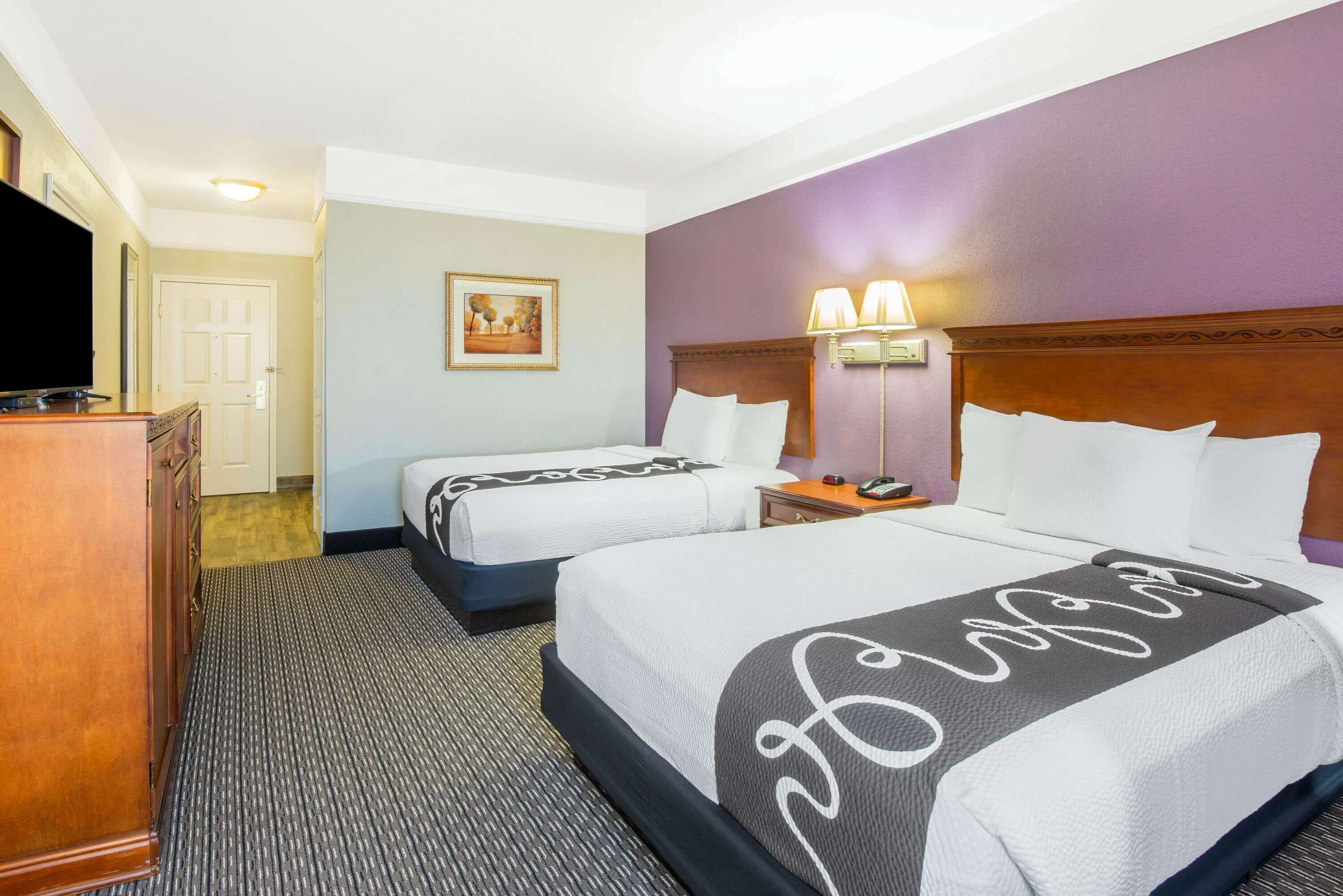 premium bedding, desk, iron/ironing board, free cots/infant beds