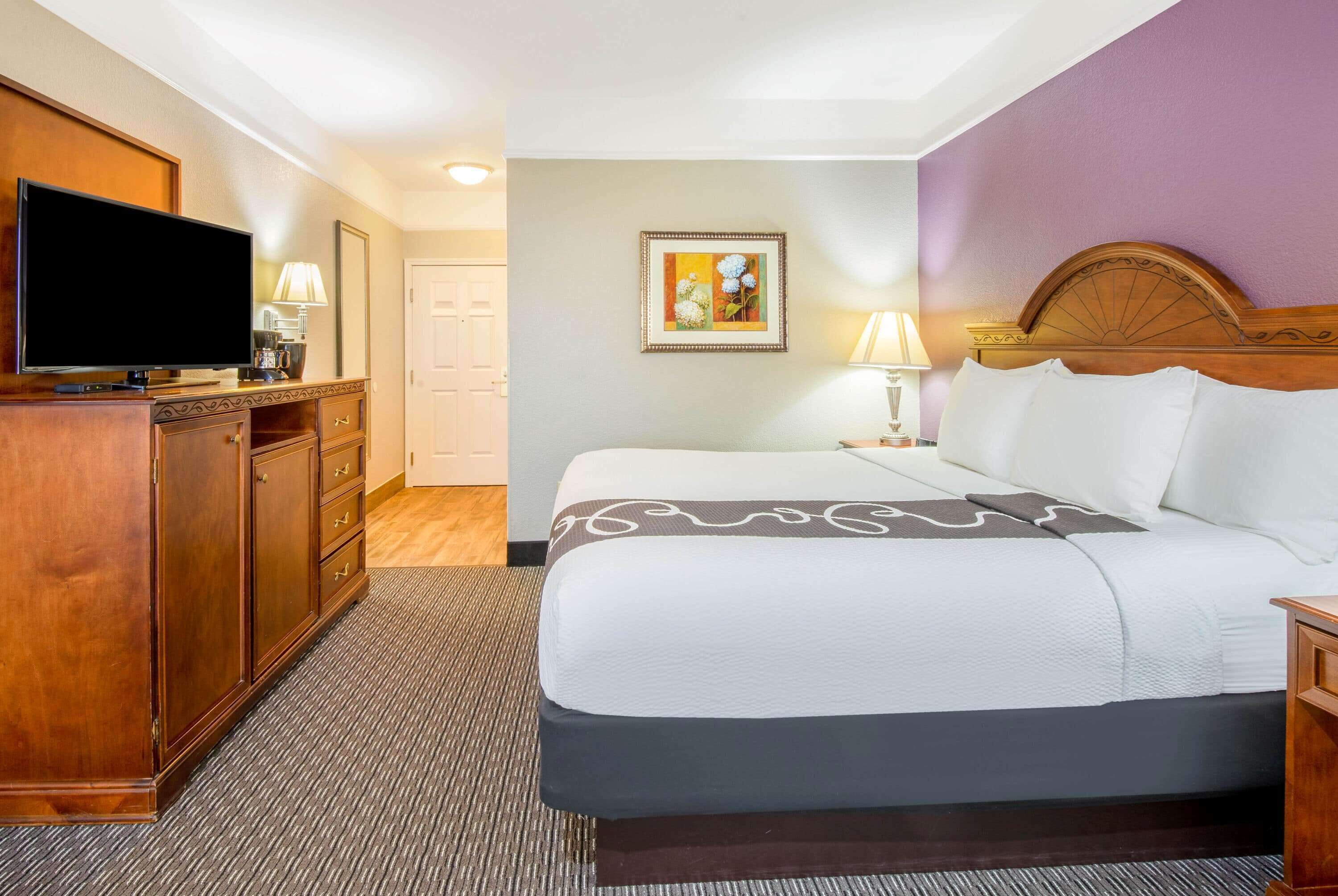 premium bedding, desk, iron/ironing board, free cots/infant beds