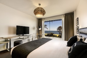 Quarto luxo, 1 cama King, vista para o mar