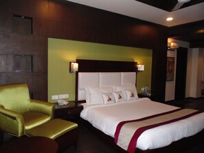 Deluxe Room | Desk, iron/ironing board, rollaway beds, free WiFi - Hotel Saurabh Candy By Peppermint (Haldwani)