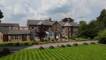 A szálláshely homlokzata