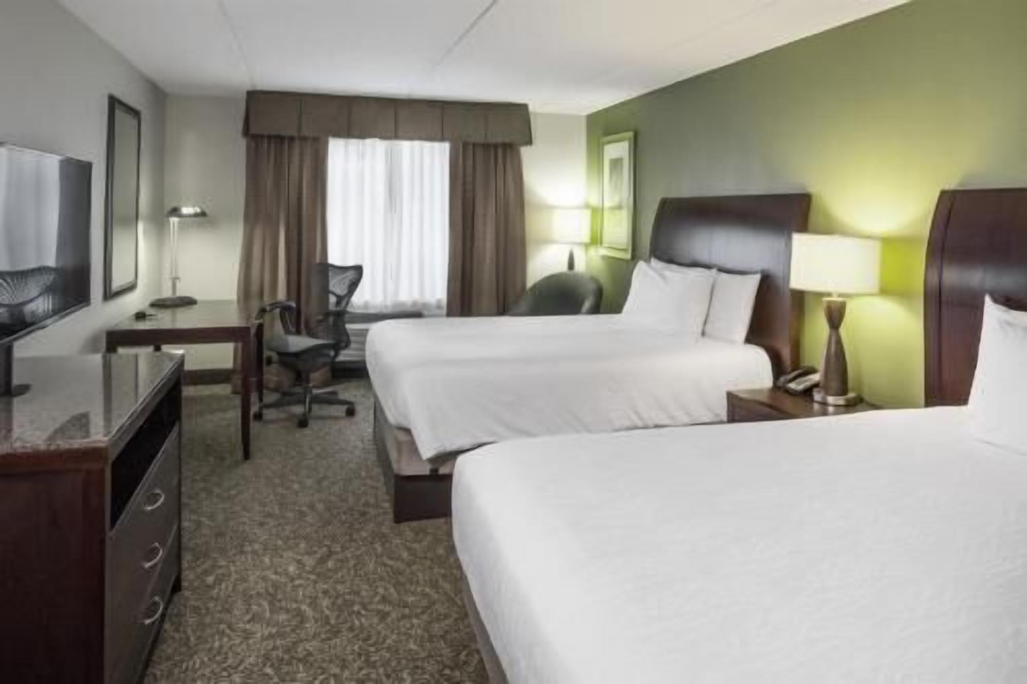 In-room safe, desk, laptop workspace, iron/ironing board