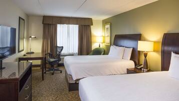 In-room safe, desk, laptop workspace, iron/ironing board