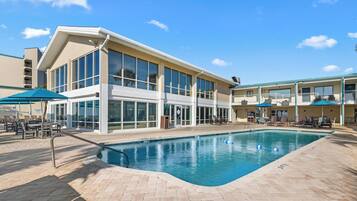 Seasonal outdoor pool