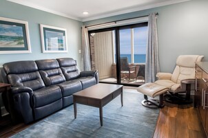 Ocean Dunes Two Bedroom Villa | Living area | 42-inch flat-screen TV with cable channels, TV