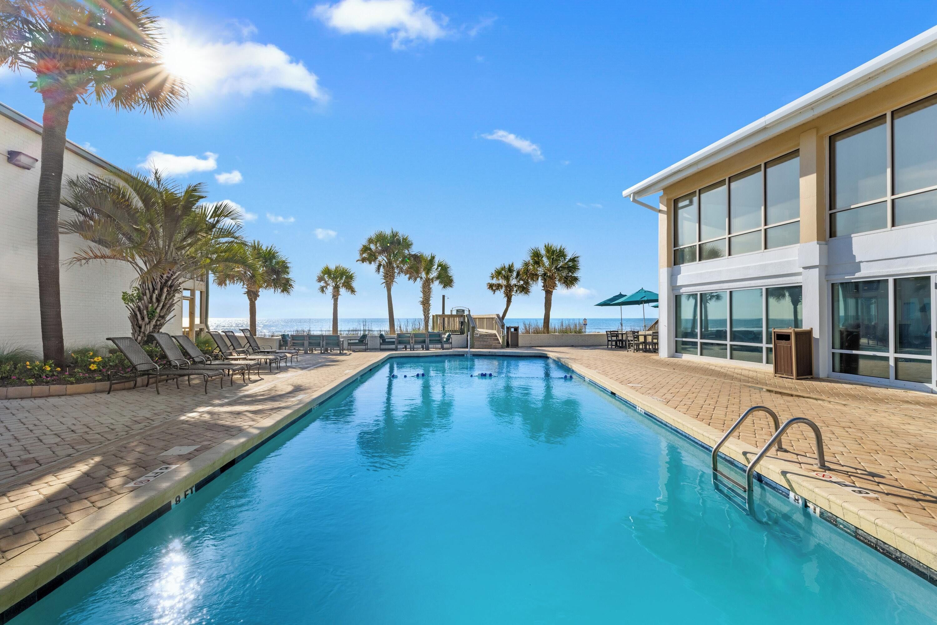 Alberca al aire libre por temporada 