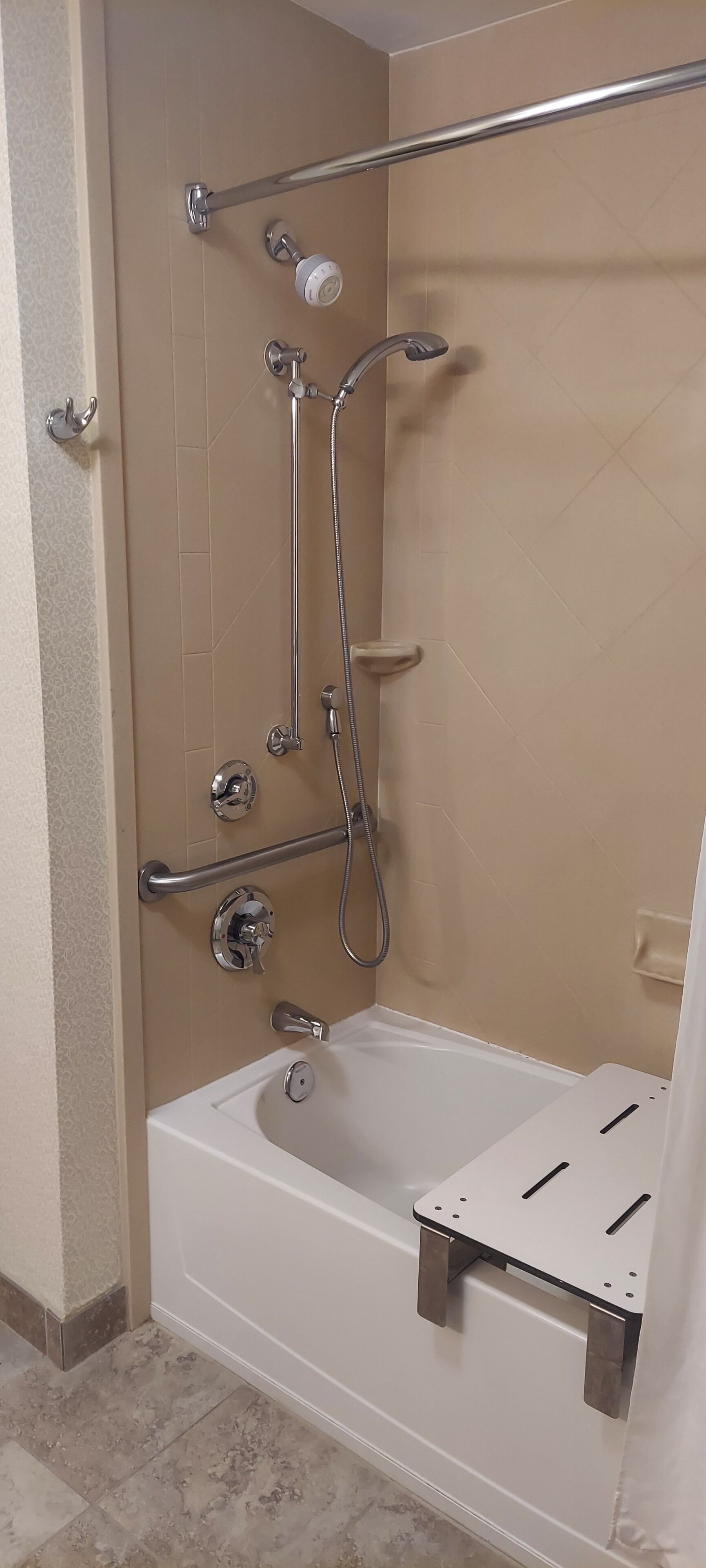 room, 2 queen beds, accessible, non smoking | in-room safe, laptop workspace, iron/ironing board, rollaway beds