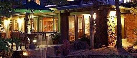 Front of property - evening/night