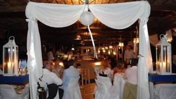 Área de bodas al aire libre