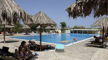 2 outdoor pools, pool umbrellas, sun loungers